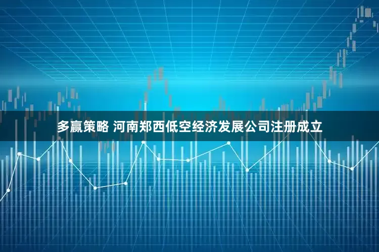 多赢策略 河南郑西低空经济发展公司注册成立